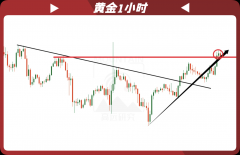 外汇界雪莉：黄金乘风破浪压力全部成为垫脚石